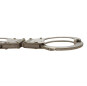 Nickel plated carbon steel handcuffs HC0020